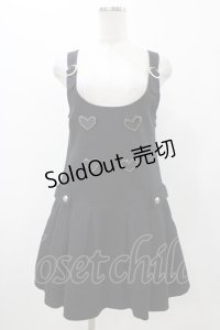 MILK / ハートボタンジャンスカ  ブラック H-25-11-13-027-ML-OP-KB-ZH