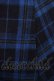 画像3: LISTEN FLAVOR / ハーネスプリーツスカート  ブルーチェック H-25-11-13-031-PU-SK-KB-ZH (3)