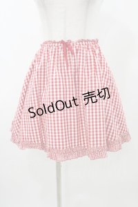 MILK / プリティーナスカート  レッド H-25-11-13-032-ML-SK-KB-ZH