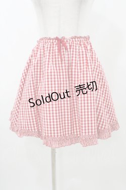 画像1: MILK / プリティーナスカート  レッド H-25-11-13-032-ML-SK-KB-ZH