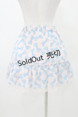 画像2: Emily Temple cute / ジョーゼットリボンスカート  ピンク×サックスリボン H-25-11-13-033-ET-SK-KB-ZH