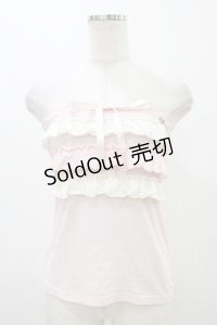 MILK / バニーチューブTops  ピンク H-25-11-13-035-ML-TO-KB-ZH