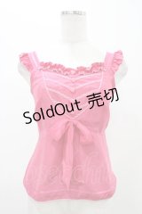 MILK / リトルハートキャミ  ピンク H-25-11-13-036-ML-TO-KB-ZH
