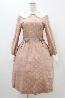 画像1: PINK HOUSE CHELSEA / ドットワンピース Free ピンク H-25-11-14-034-EL-OP-NS-ZH