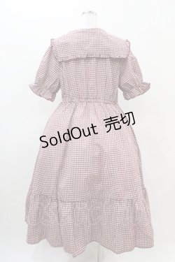 画像2: m petit by misako / AM*ギンガムCHKワンピース 3L レッド H-25-11-14-036-LO-OP-NS-ZH