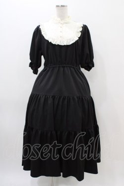 画像1: m petit by misako / TT*AMデシンヨークOP LL ブラック H-25-11-14-039-LO-OP-NS-ZH