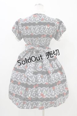 画像2: Ank Rouge / Lacycherryberryヨーク切替ワンピース M ブラック H-25-11-14-040-CA-OP-NS-ZH