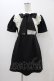 画像1: evelyn / ドットフリルワンピース Free ブラック H-25-11-14-042-LO-SK-NS-ZH (1)