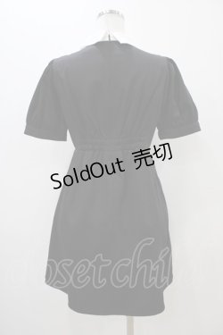 画像2: evelyn / ドットフリルワンピース Free ブラック H-25-11-14-042-LO-SK-NS-ZH