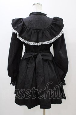 画像2: Manon Mimie / ヨークフリルワンピース Free ブラック H-25-11-14-043-0-OP-NS-ZH