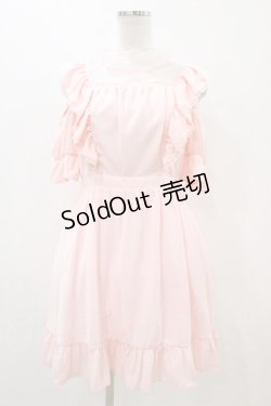 画像1: Princess Melody / フリルワンピース Free ピンク H-25-11-14-044-EL-OP-NS-ZH