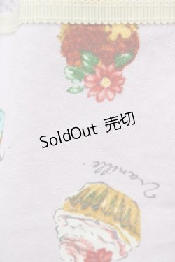 画像3: Amavel / スウィーツ柄ワンピース Free オフ/ラベンダー H-25-11-14-045-CA-OP-NS-ZH