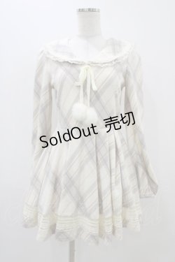 画像1: LIZ LISA / チェックセーラーワンピース Free オフ H-25-11-14-047-LO-OP-NS-ZH