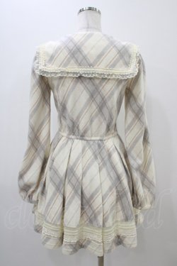 画像2: LIZ LISA / チェックセーラーワンピース Free オフ H-25-11-14-047-LO-OP-NS-ZH