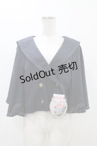 Kurumi Collaboration / マリンアカデミアケープ LL ネイビー H-25-11-14-049-0-JA-NS-ZH