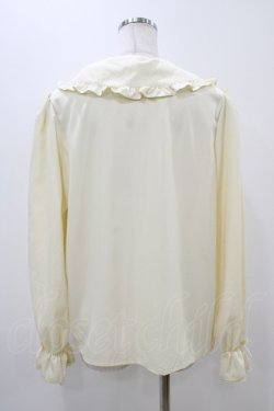 画像2: m petit by misako / AM マルエリフリルブラウス LL 生成り H-25-11-14-054-LO-BL-NS-ZH