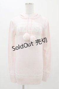 LIZ LISA / ロゴニット Free ピンク H-25-11-14-055-LO-TO-NS-ZH