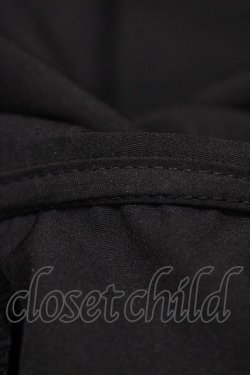 画像3: m petit by misako / AM マルエリフリルブラウス LL ブラック H-25-11-14-058-LO-BL-NS-ZH