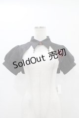 To Alice / BlackShamrock/ローズプリンセスショートボレロ S ブラック H-25-11-14-059-LO-TO-NS-ZH