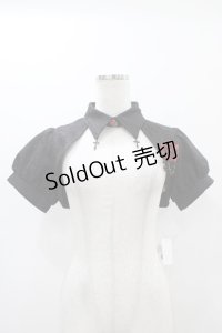 To Alice / BlackShamrock/ローズプリンセスショートボレロ S ブラック H-25-11-14-059-LO-TO-NS-ZH