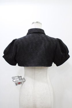 画像2: To Alice / BlackShamrock/ローズプリンセスショートボレロ S ブラック H-25-11-14-059-LO-TO-NS-ZH