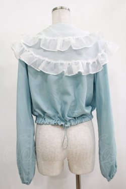 画像3: LAND by MILK BOY / SEE THRU COLLAR   ブルー H-25-11-14-1029-MB-BL-KB-ZH