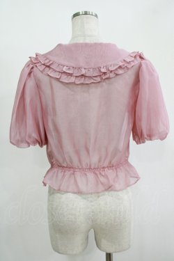 画像3: LAND by MILK BOY / LANDフリルブラウス  ピンク H-25-11-14-1030-MB-BL-KB-ZH