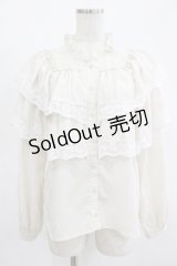 MILK / ALICE'Sブラウス  アイボリー H-25-11-14-1031-ML-BL-KB-ZH