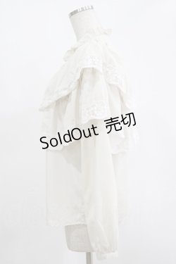 画像2: MILK / ALICE'Sブラウス  アイボリー H-25-11-14-1031-ML-BL-KB-ZH