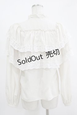 画像3: MILK / ALICE'Sブラウス  アイボリー H-25-11-14-1031-ML-BL-KB-ZH