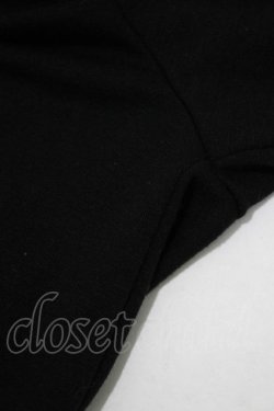 画像4: ALGONQUINS / プリントロングカットワンピース  黒×紫 H-25-11-14-1033-AL-OP-KB-ZH