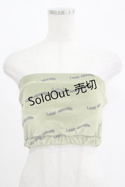 画像1: LAND by MILK BOY / LAND HEAVENチューブTOP  カーキ H-25-11-14-1034-MB-TO-KB-ZH