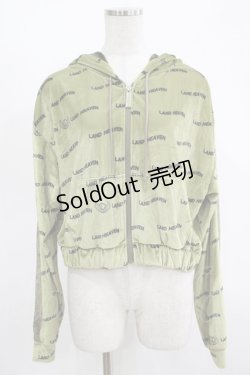 画像1: LAND by MILKBOY / LAND HEAVEN HOODIE  カーキ H-25-11-14-1035-MB-TO-KB-ZH
