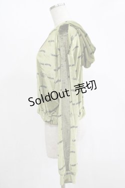 画像2: LAND by MILKBOY / LAND HEAVEN HOODIE  カーキ H-25-11-14-1035-MB-TO-KB-ZH