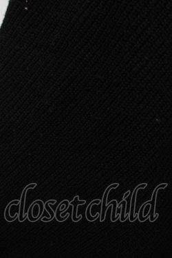 画像5: MILKBOY / ファー付ニットポンチョ  ブラック H-25-11-14-1036-MB-TO-KB-ZH