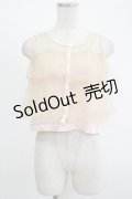 MILK / チュールレイヤードキャミ  ピンク H-25-11-14-1039-ML-TO-KB-ZH