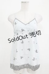 MILK / プードルキャミ  サックス H-25-11-14-1040-ML-TO-KB-ZH