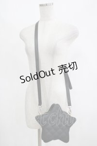 MILK / Kiki&Lala STARショルダーBAG  ブラック H-25-11-14-1041-ML-BG-KB-ZH