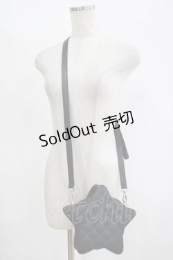画像1: MILK / Kiki&Lala STARショルダーBAG  ブラック H-25-11-14-1041-ML-BG-KB-ZH