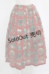 Jane Marple / Bonne Journee Hotelタックスカート  ワイン H-25-11-14-1005-JM-SK-KB-ZH