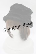 MILKBOY / FUR HAT  ブラック H-25-11-14-1044-MB-AC-KB-ZH