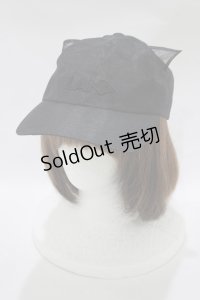 LAND by MILK BOY / LAND CAT CAP  ブラック H-25-11-14-1045-MB-AC-KB-ZH