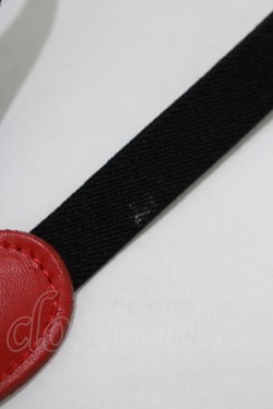 画像3: MILK / LOVEサスペンダー  ブラック×レッド H-25-11-14-1048-ML-ZA-KB-ZH