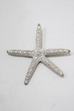 画像2: MILK / STARFISHヘアーピン  ホワイト×オーロラ H-25-11-14-1050-ML-AC-KB-ZH