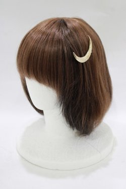 画像1: MILK / クレッセントピン  ゴールド H-25-11-14-1051-ML-AC-KB-ZH