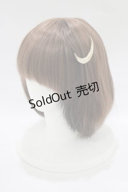 画像1: MILK / クレッセントピン  ゴールド H-25-11-14-1051-ML-AC-KB-ZH