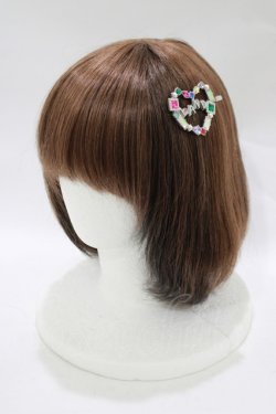 画像1: LAND by MILK BOY / LANDハートヘアピン  シルバー H-25-11-14-1052-MB-AC-KB-ZH