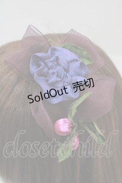 画像2: MILK / コサージュカチューシャ  パープル H-25-11-14-1053-ML-AC-KB-ZH