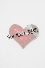 MILK / ハートチョコブローチ  レッド H-25-11-14-1057-ML-ZA-KB-ZH