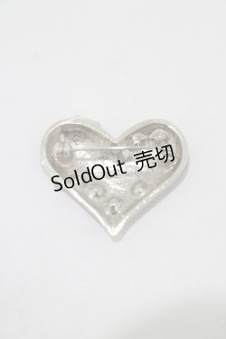 画像2: MILK / ハートチョコブローチ  レッド H-25-11-14-1057-ML-ZA-KB-ZH